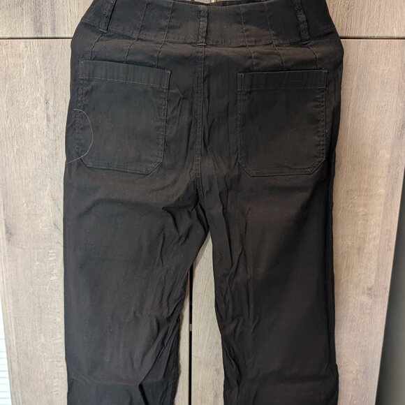 Maeve by Anthrolpologie Black Wide Leg Pants The Colette 29 - Picture 4 of 5